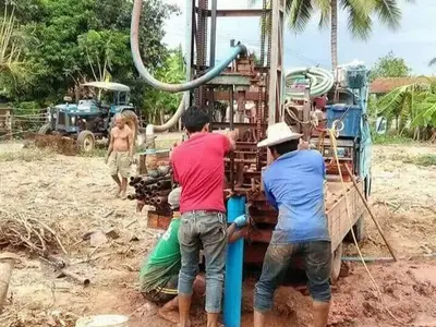 ขุดเจาะบ่อบาดาลโรงงาน
