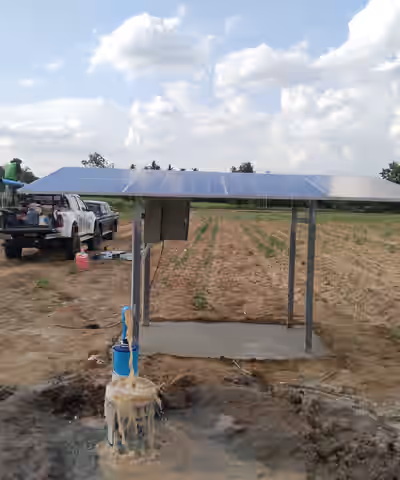 ผลงานเจาะน้ำบาดาล ขุดบ่อบาดาล Slide 6